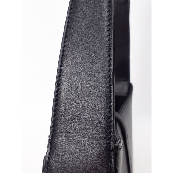 Saint Laurent Paris Hobo Bag Semi-Shoulder Bag Black - Picture 6 of 9